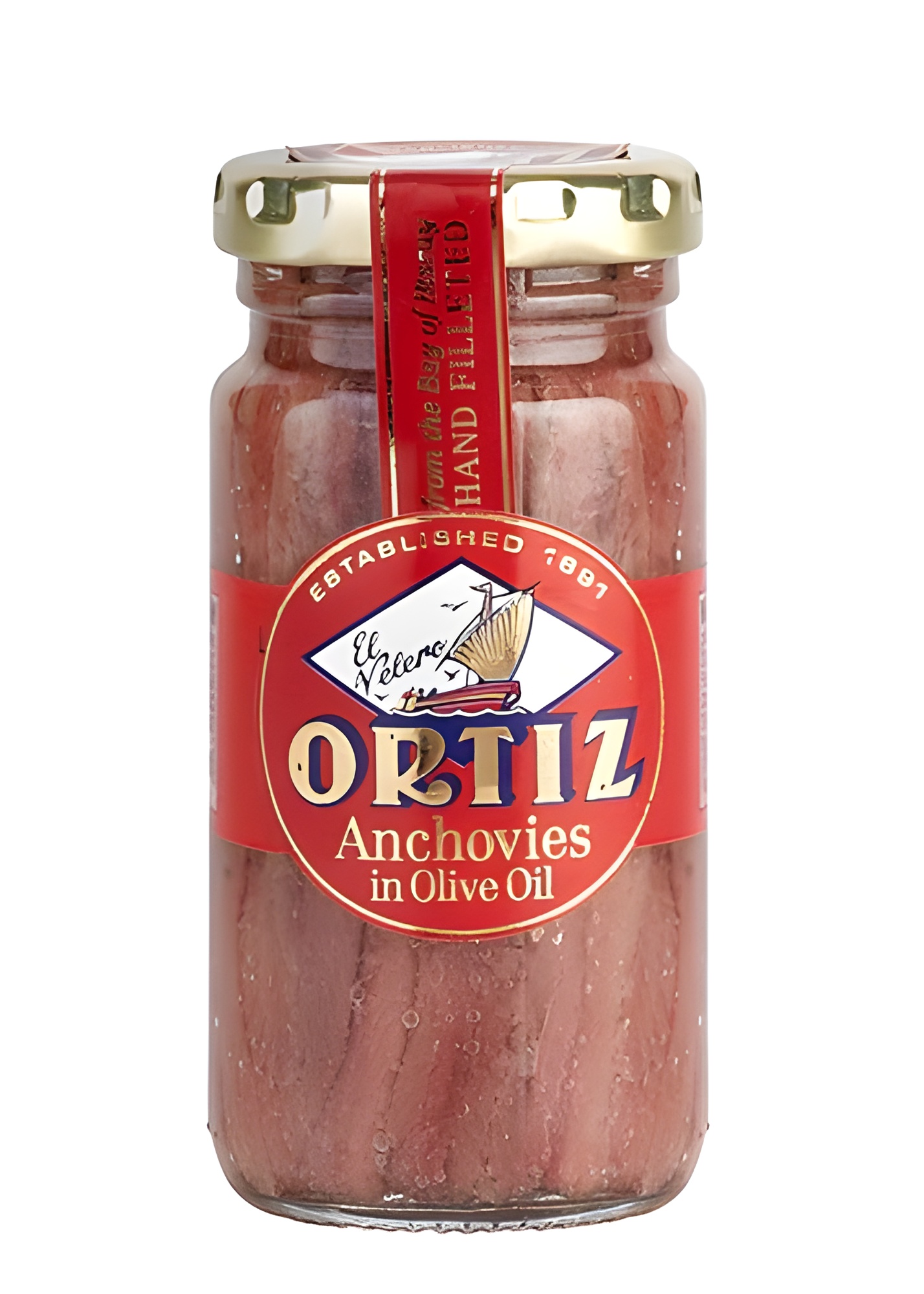 אנשובי בשמן ORTIZ